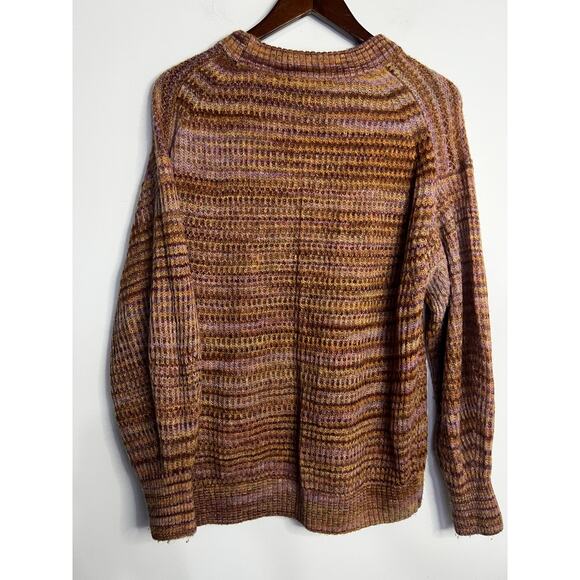 Everlane The Alpaca Crew Neck Sweater Wool Blend Red Tonal Size Large MSRP $118 - Picture 5 of 6